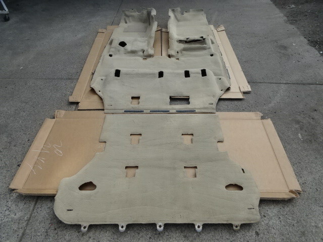2000 Lexus LX470  carpet, interior floor, 58570-60580 tan
