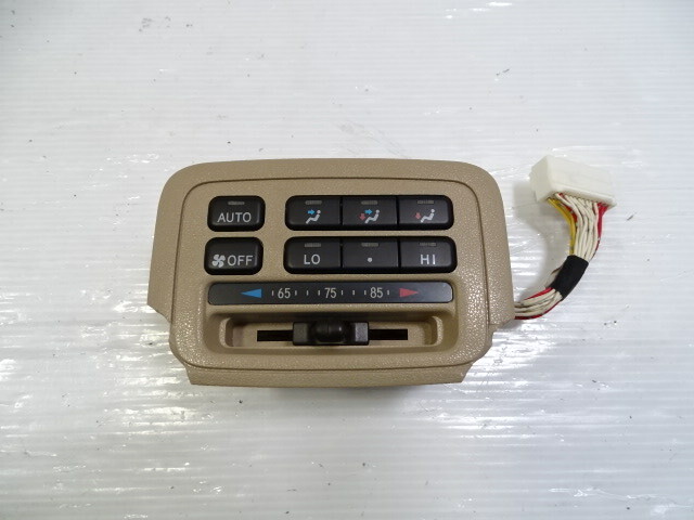 2000 Lexus LX470 switch, ac climate control, rear, tan 88610-60131