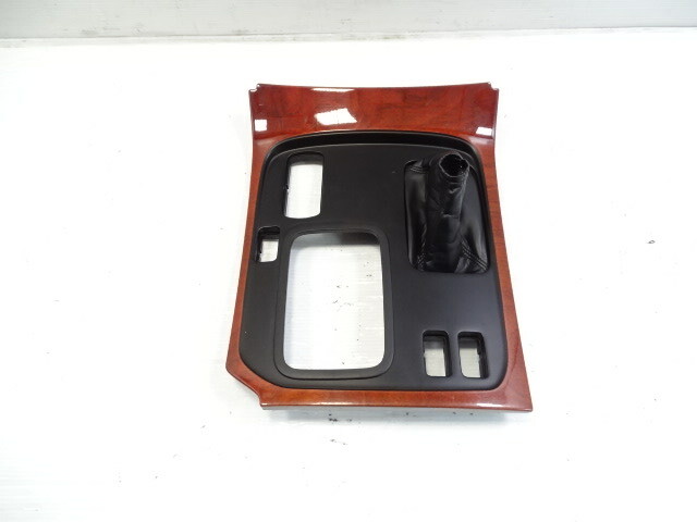 2000 Lexus LX470 trim, center console, w/ wood trim, shift boot 58804-60151 58804-60150