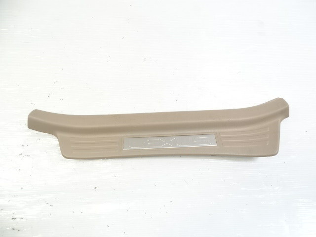 2000 Lexus LX470 trim, door step sill plate left rear, tan 67918-60040