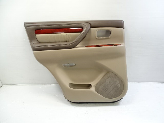 2000 Lexus LX470 door panel, left rear, tan