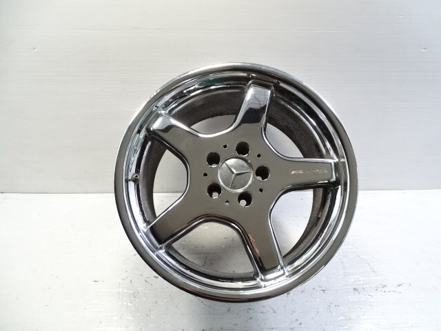 03 Mercedes R230 SL500 wheel rim, rear, AMG, 9.5x18, ET 33, 2304011102