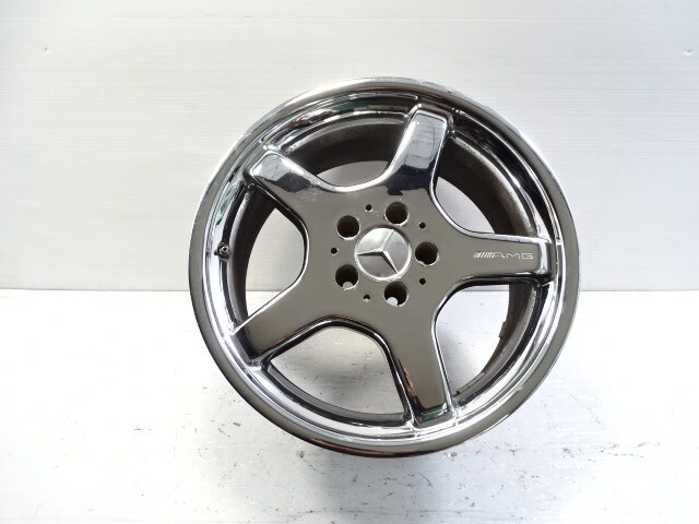 03 Mercedes R230 SL500 wheel rim, front, AMG, 8.5x18, ET 30, 2304011002