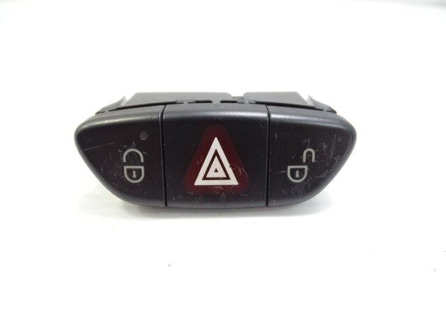 03 Mercedes R230 SL500 switch, door lock / hazard lights 2308213451 black