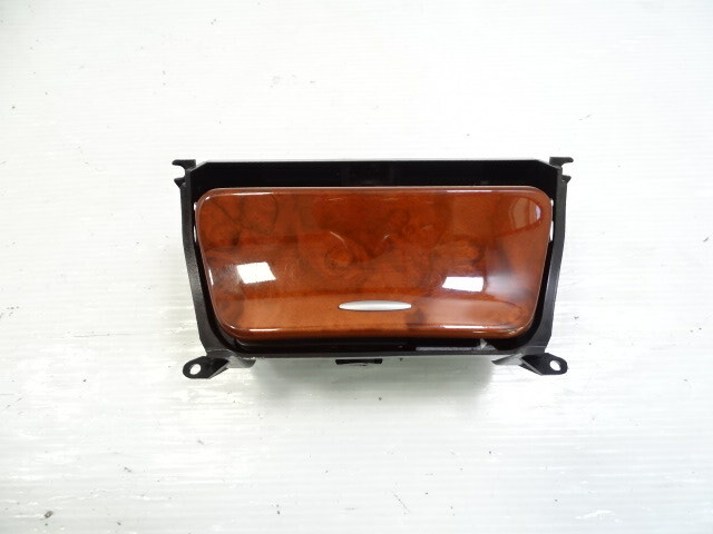 03 Mercedes R230 SL500 ashtray center console, w/ wood trim, walnut, 2308100030