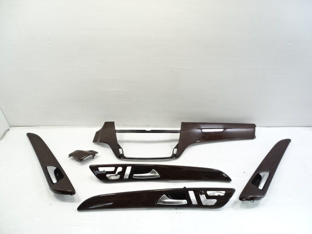 13 Mercedes X166 GL450 trim set, doors and dash, wood, 1666806240, 1667203222