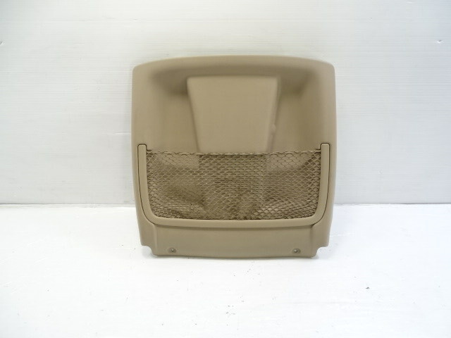 13 Mercedes X166 GL450 seat back storage pocket, right/left, beige, 1669100103