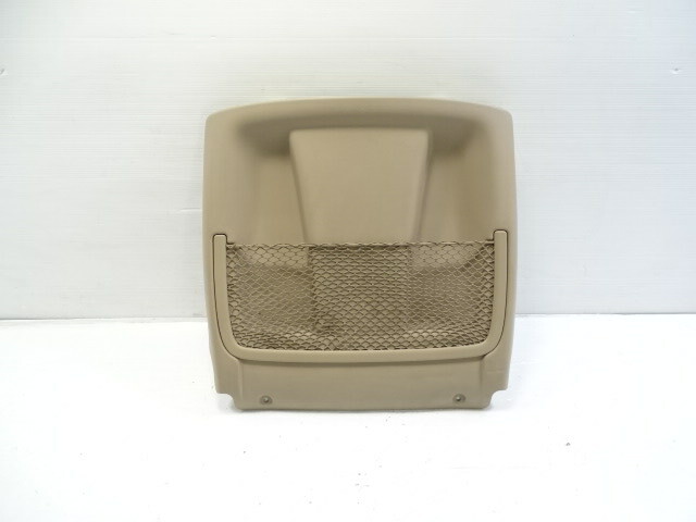 13 Mercedes X166 GL450 seat back storage pocket, right/left, beige, 1669100103