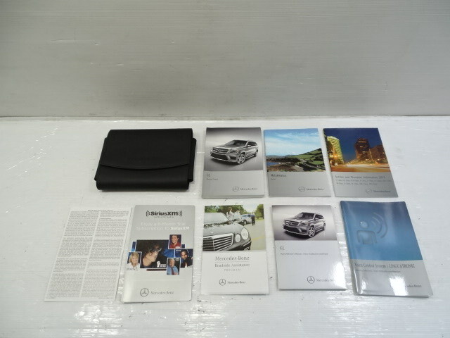 13 Mercedes X166 GL450 owners manual, 1665842571, w/case