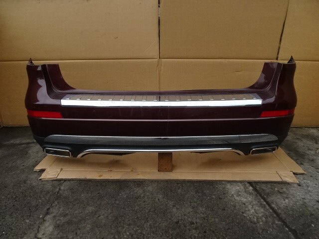 13 Mercedes X166 GL450 bumper cover, rear, 1668852125