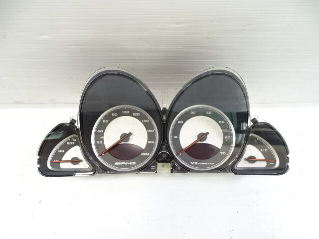 05 Mercedes R230 SL55 instrument cluster, speedometer, 2305401847, AMG