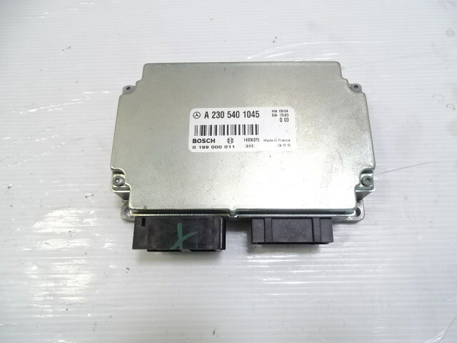 05 Mercedes R230 SL55 module, battery load 2305401045