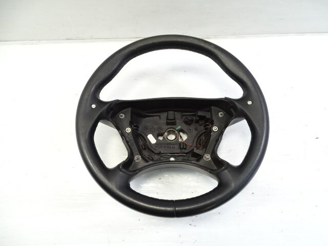 05 Mercedes R230 SL55 steering wheel, leather, black oem 2304601403 AMG