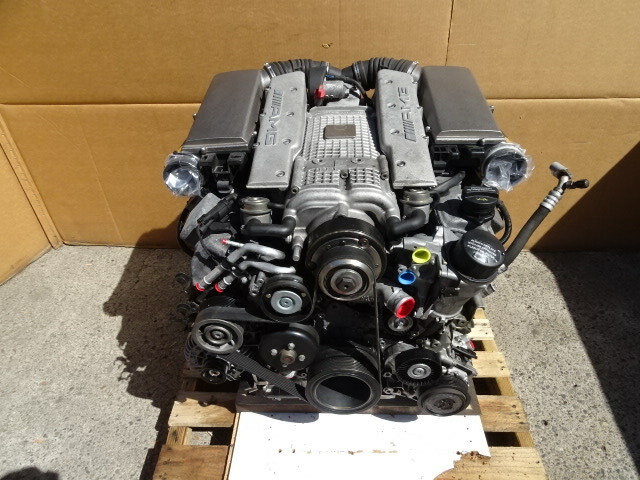 05 Mercedes R230 SL55 engine, motor V8, supercharged, AMG 88,493 miles