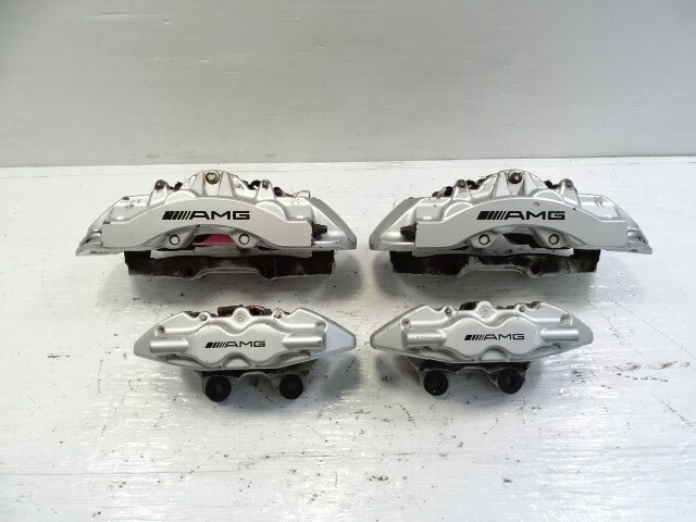 05 Mercedes R230 SL55 brake calipers, AMG Brembo front and rear, set oem