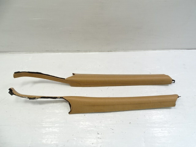 85 Mercedes R107 380SL trim set, interior, A-pillar covers, palomino