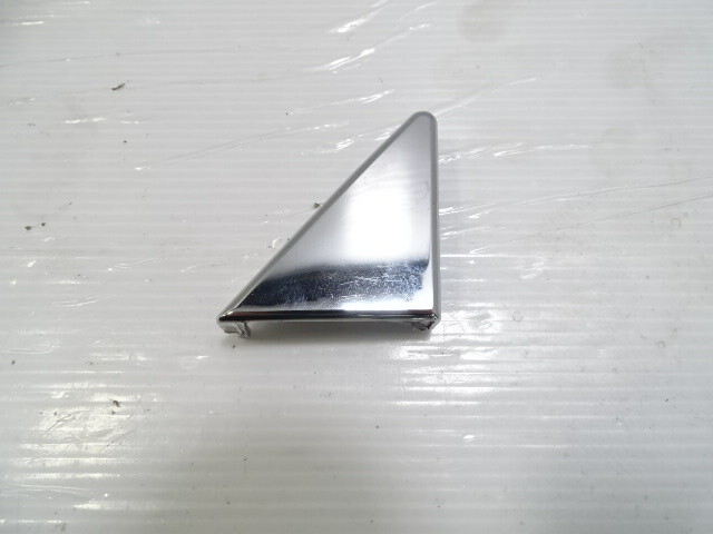 85 Mercedes R107 380SL trim, mirror bolt cover plate, right 1077200411