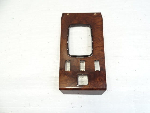 85 Mercedes R107 380SL wood trim, center console, burlwood