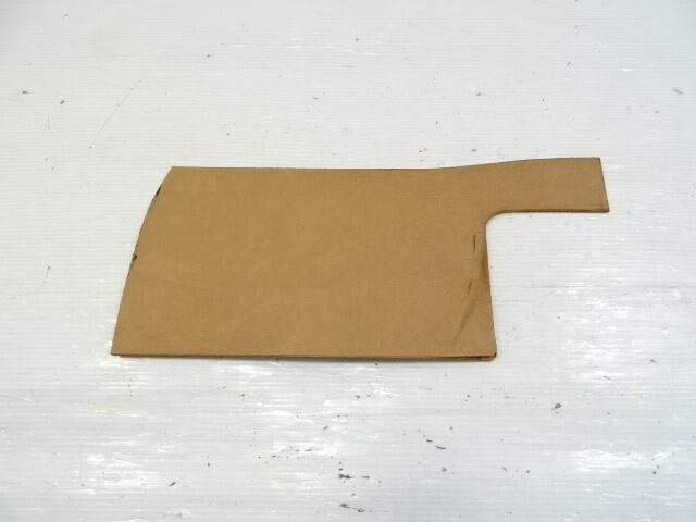 85 Mercedes R107 380SL trim, interior A-pillar cover, left lower, palomino