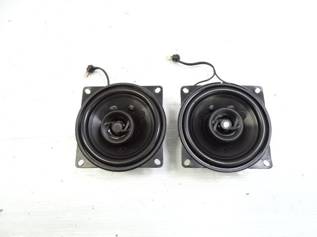 85 Mercedes R107 380SL speakers set, memphis car audio 15pr42v2 4" coaxial 2 way