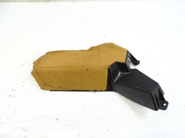 85 Mercedes R107 380SL trim, foot rest panel, 1079760060 palomino