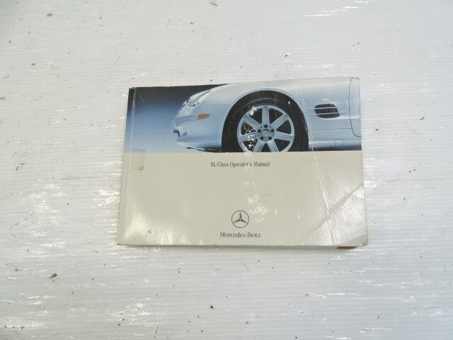 03 Mercedes R230 SL500 owners manual 2305849081