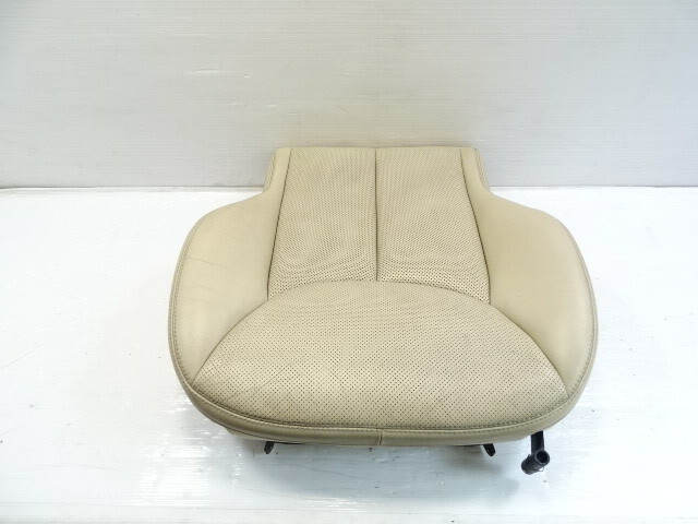 03 Mercedes R230 SL500 seat cushion, bottom, right, beige