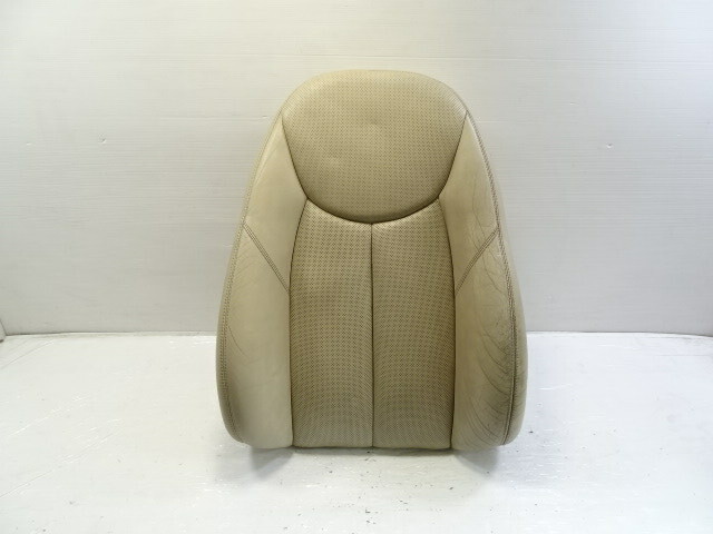 03 Mercedes R230 SL500 seat cushion, back, left, beige