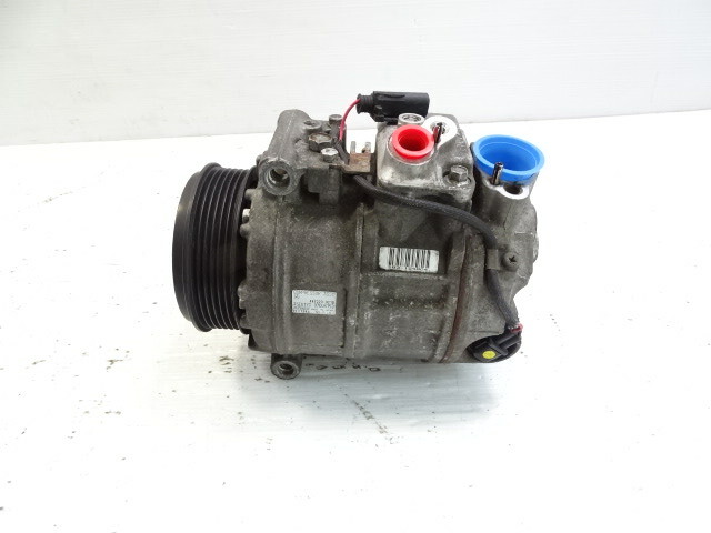 03 Mercedes R230 SL500 AC compressor 447220-9210 7SEU17C