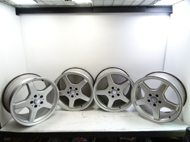 03 Mercedes R230 SL500 wheels,  AMG, 2304012002 8.5x18, 2304012102 9.5x18