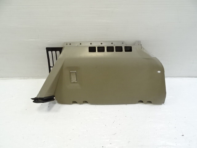 83 Mercedes 380SL trim, interior, lower dash kick panel, right, gray 1078303645