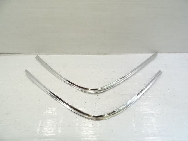 83 Mercedes 380SL trim set, for convertible top boot surround, chrome