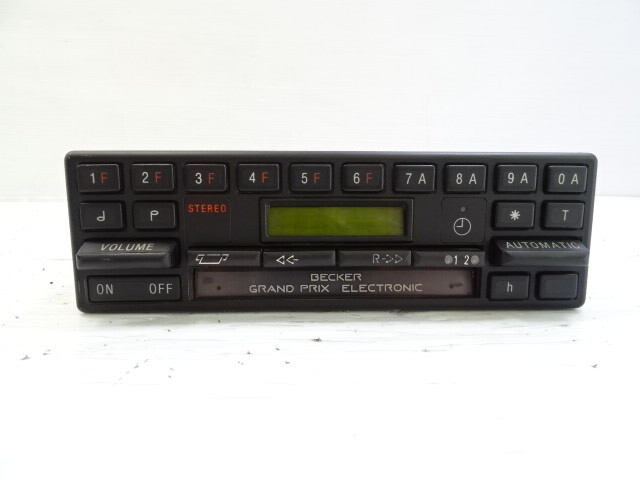 83 Mercedes 380SL head unit, radio cassette player Becker Grand Prix