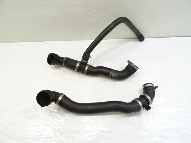04 Mercedes R230 SL500 hose set, radiator coolant, lower and upper hose, 2305010282, 2305012182
