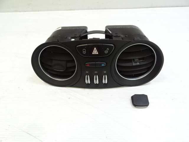 04 Mercedes R230 SL500 ac vent, dash, center, black, 2308300054 FOR PARTS