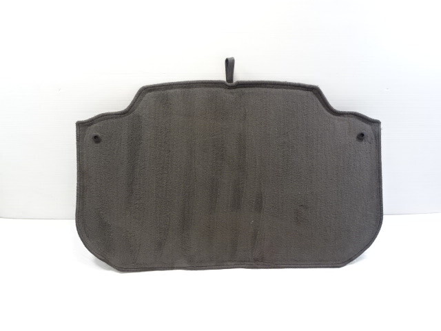 04 Mercedes R230 SL500 trunk carpet liner cover, center, gray