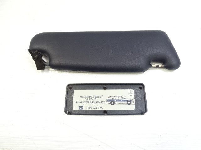 96 Mercedes R129 SL500 sunvisor, royal blue, left