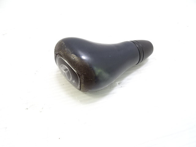 96 Mercedes R129 SL500 shift knob, gear shifter, leather, blue