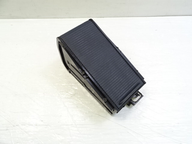 96 Mercedes R129 SL500 cup holder, on center console, royal blue