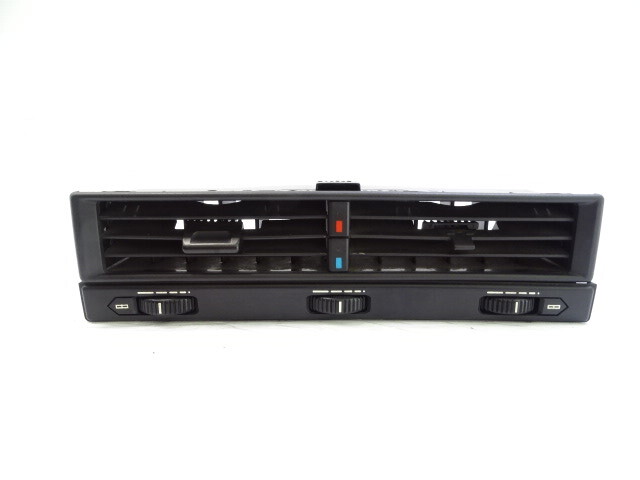 96 Mercedes R129 SL500 dash air vent, center, black 1298300354
