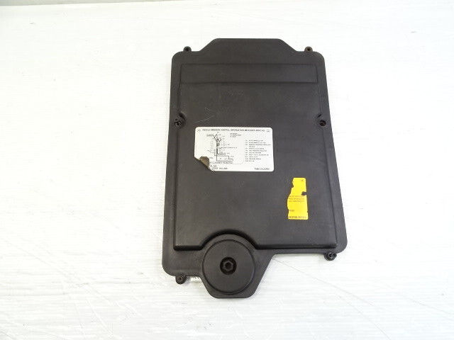 96 Mercedes R129 SL500 trim, engine bay fuse box control module cover, 1295400682