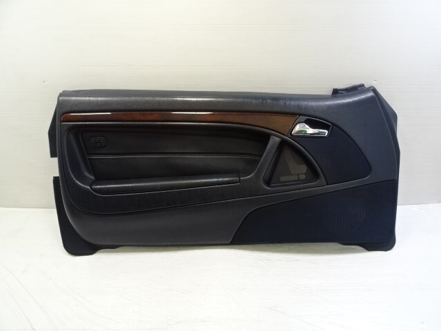 96 Mercedes R129 SL500 door panel, left, blue, 96-02
