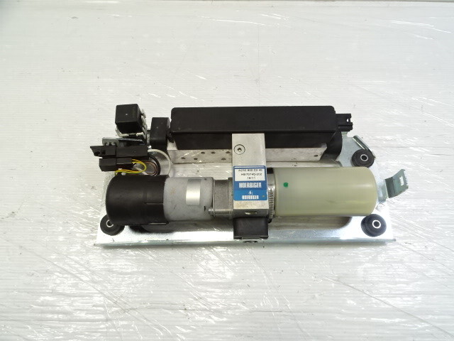 04 Mercedes R230 SL500 pump motor, for convertible hard top 2308000348