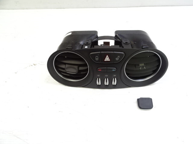 04 Mercedes R230 SL500 ac vent, dash, center, black, 2308300054 SL500 SL600 SL65