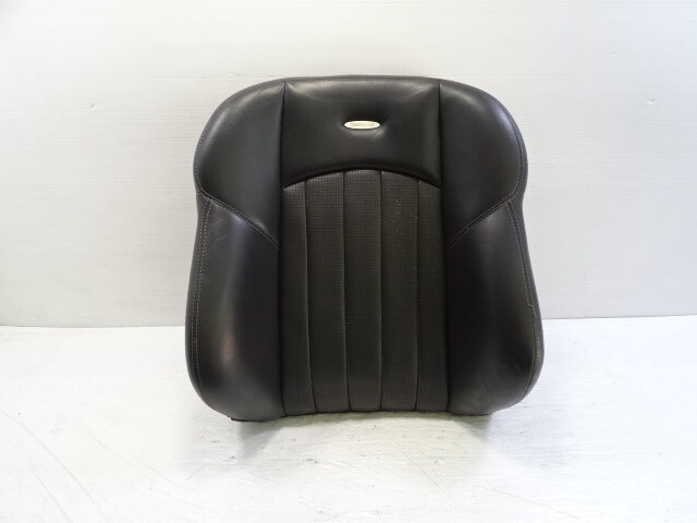 05 Mercedes W209 CLK55 seat cushion, back, left front, black, AMG