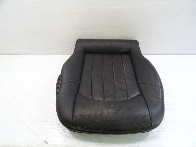 05 Mercedes W209 CLK55 seat cushion, bottom, left front, black, AMG