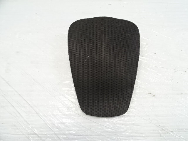 05 Mercedes W209 CLK55 trim, center dash speaker cover grille, black, 2098300754