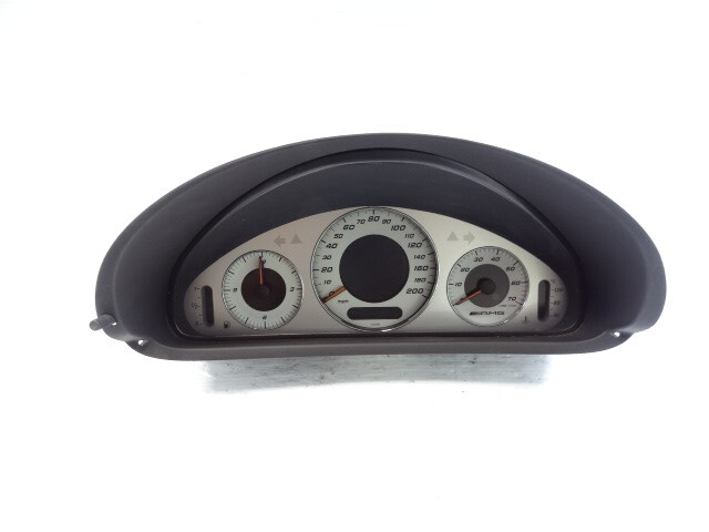 05 Mercedes W209 CLK55 instrument cluster, speedometer, CLK55 AMG, 2095408411