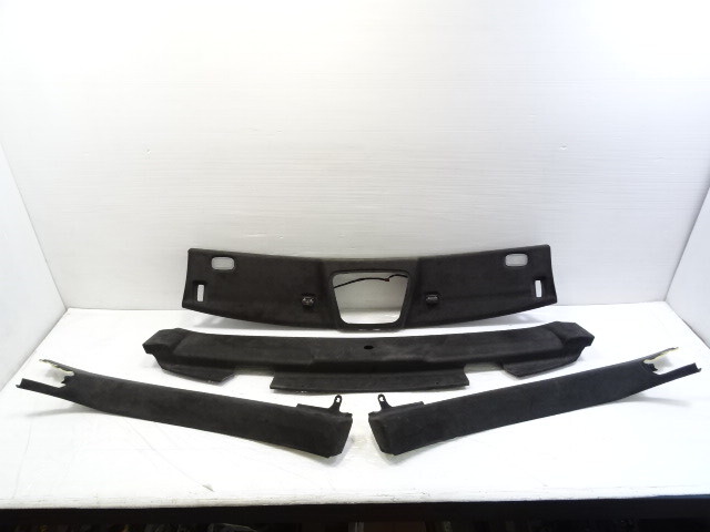 05 Mercedes W209 CLK55 trim set, convertible headliner, alcantara suede, black charcoal, AMG, 2096905025, 2096920100