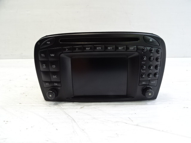 03 Mercedes R230 SL500 navigation unit, command center, 2308200689